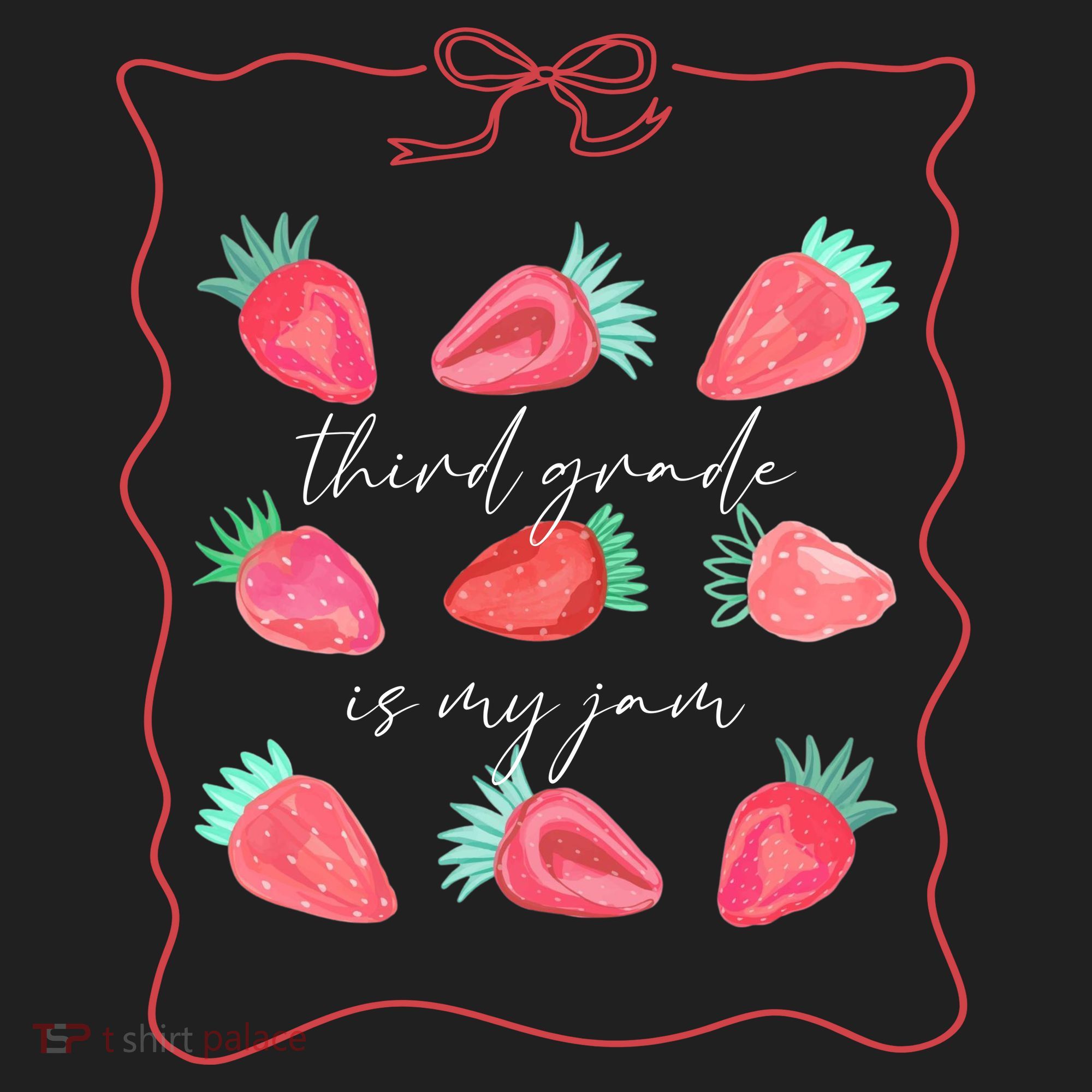 Third Grade Is My Jam Strawberry 3rd Grade Teacher Tumbler