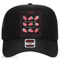 Third Grade Is My Jam Strawberry 3rd Grade Teacher Hat thumb 0