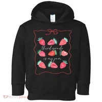 Third Grade Is My Jam Strawberry 3rd Grade Teacher Toddler Hoodie thumb 0
