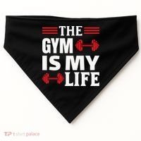 The Gym Is My Life USA-Made Doggie Bandana thumb 0