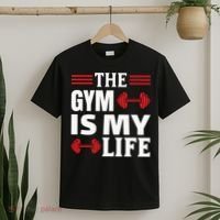 The Gym Is My Life T-Shirt thumb 2