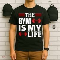 The Gym Is My Life T-Shirt thumb 6