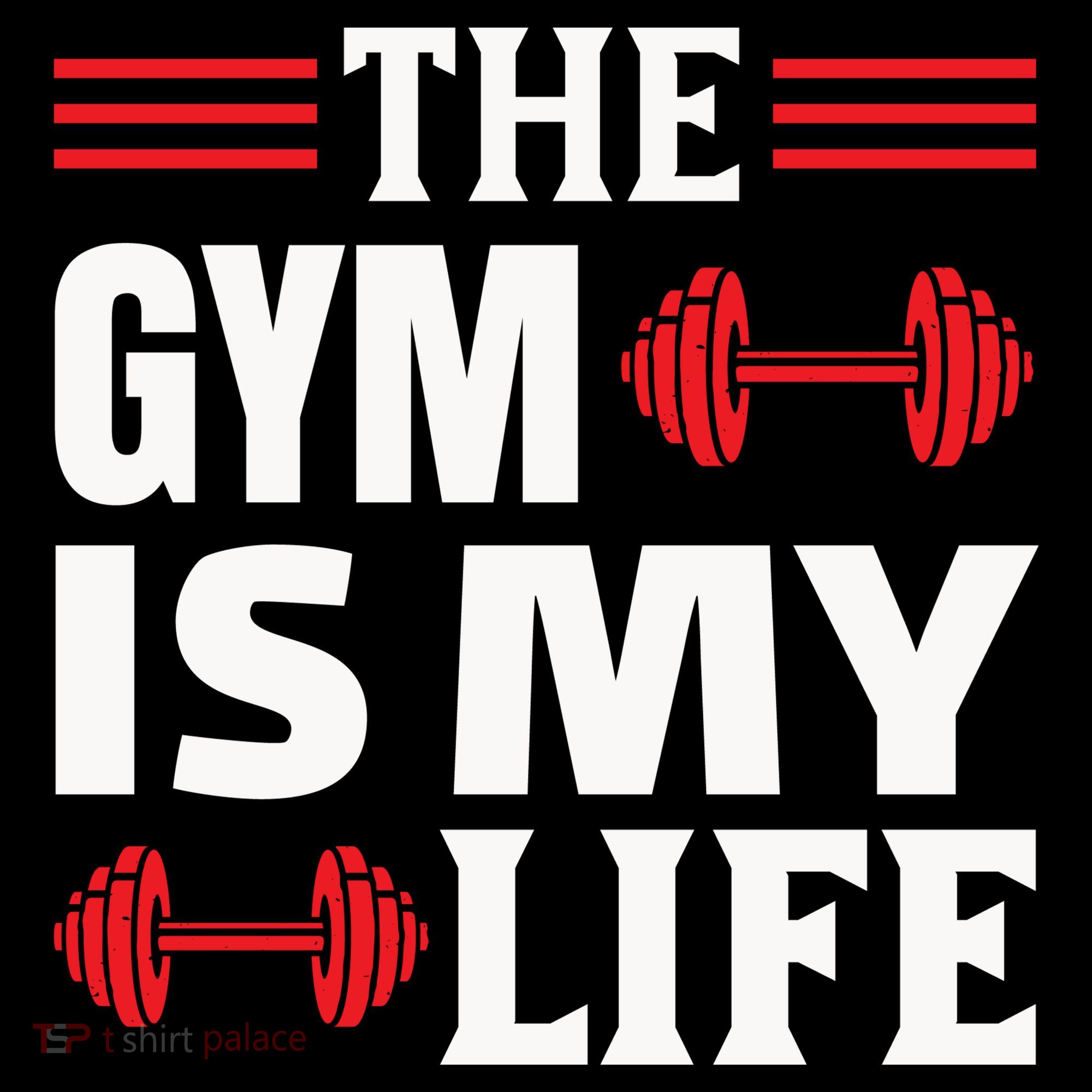 The Gym Is My Life Women's Hoodie