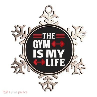 The Gym Is My Life Ornament