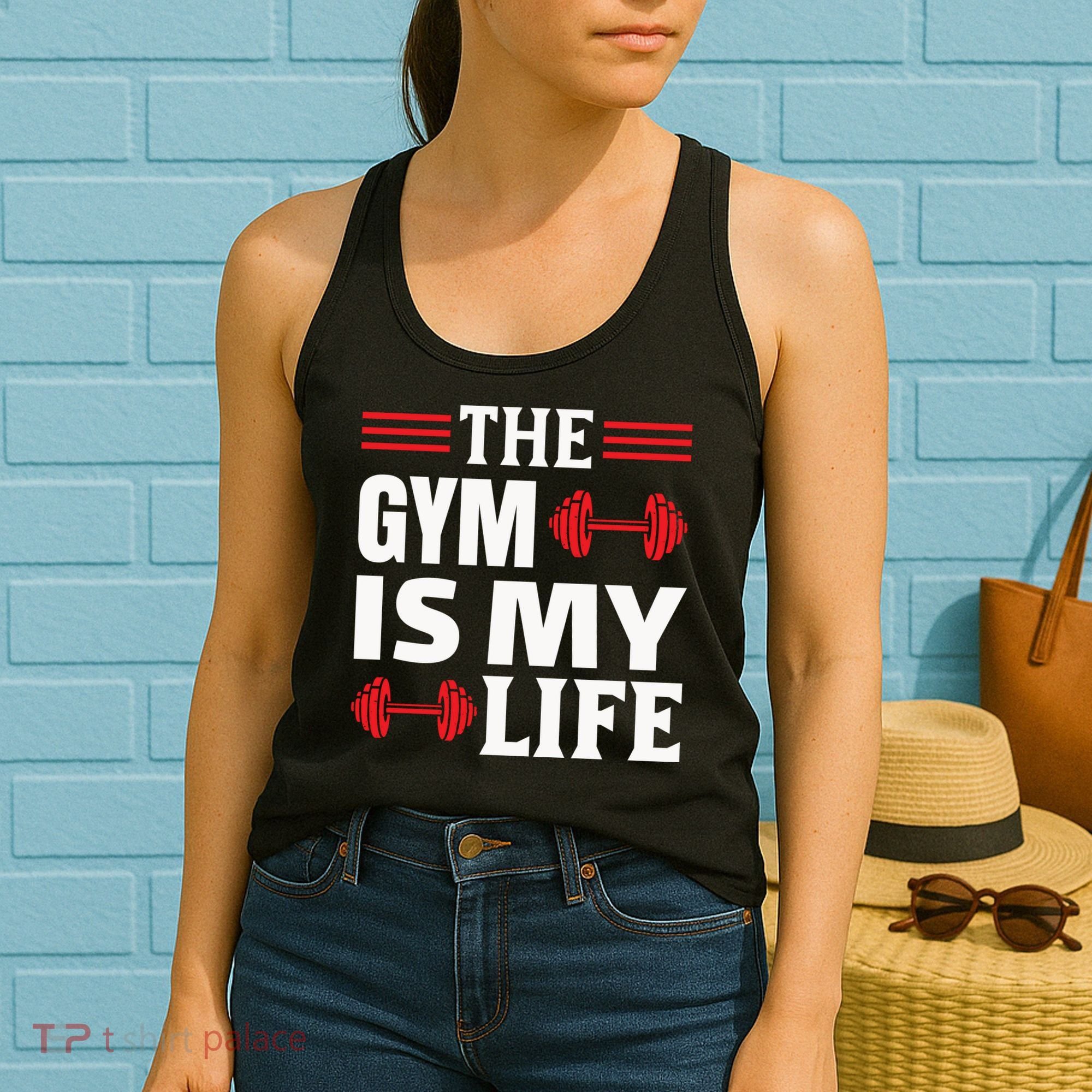 The Gym Is My Life Women's Tank Top