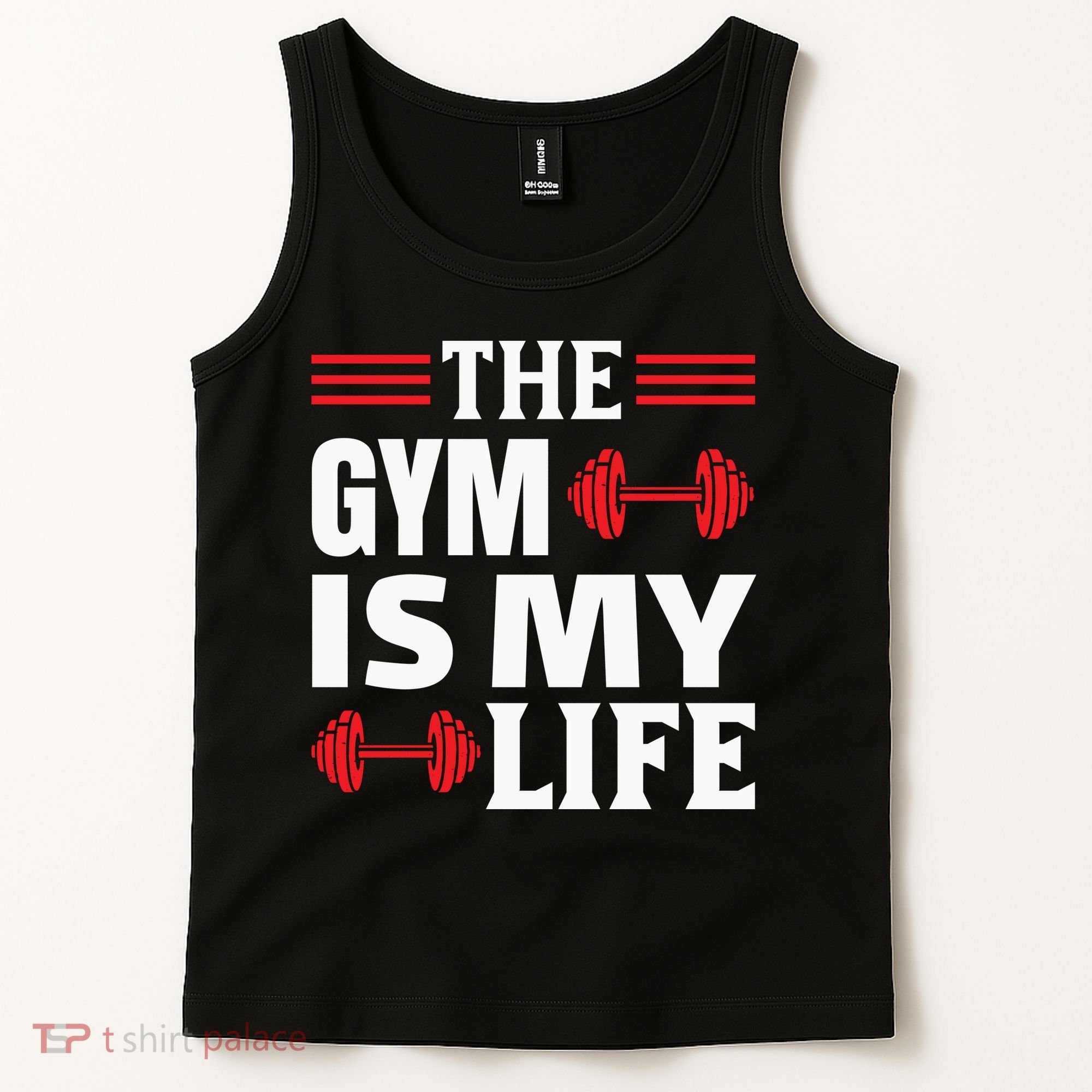 The Gym Is My Life Tank Top
