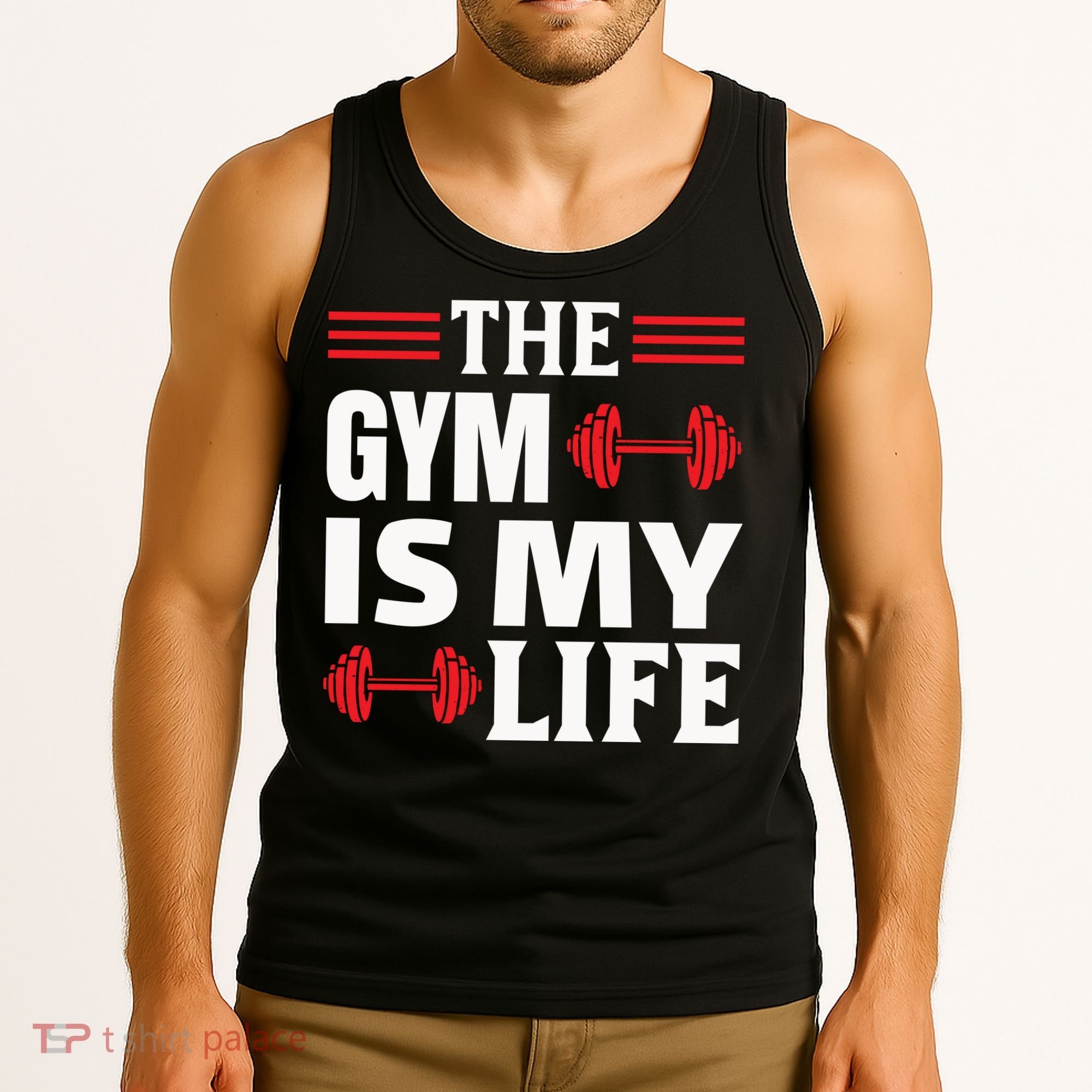 The Gym Is My Life Tank Top