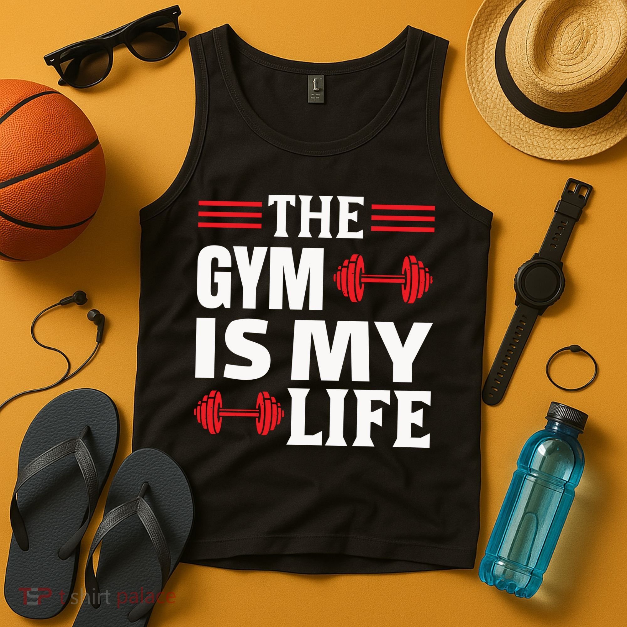 The Gym Is My Life Tank Top