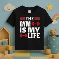 The Gym Is My Life Toddler T-Shirt thumb 3