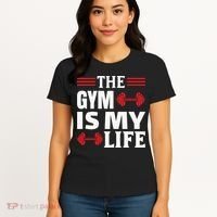 The Gym Is My Life Women's T-Shirt thumb 4