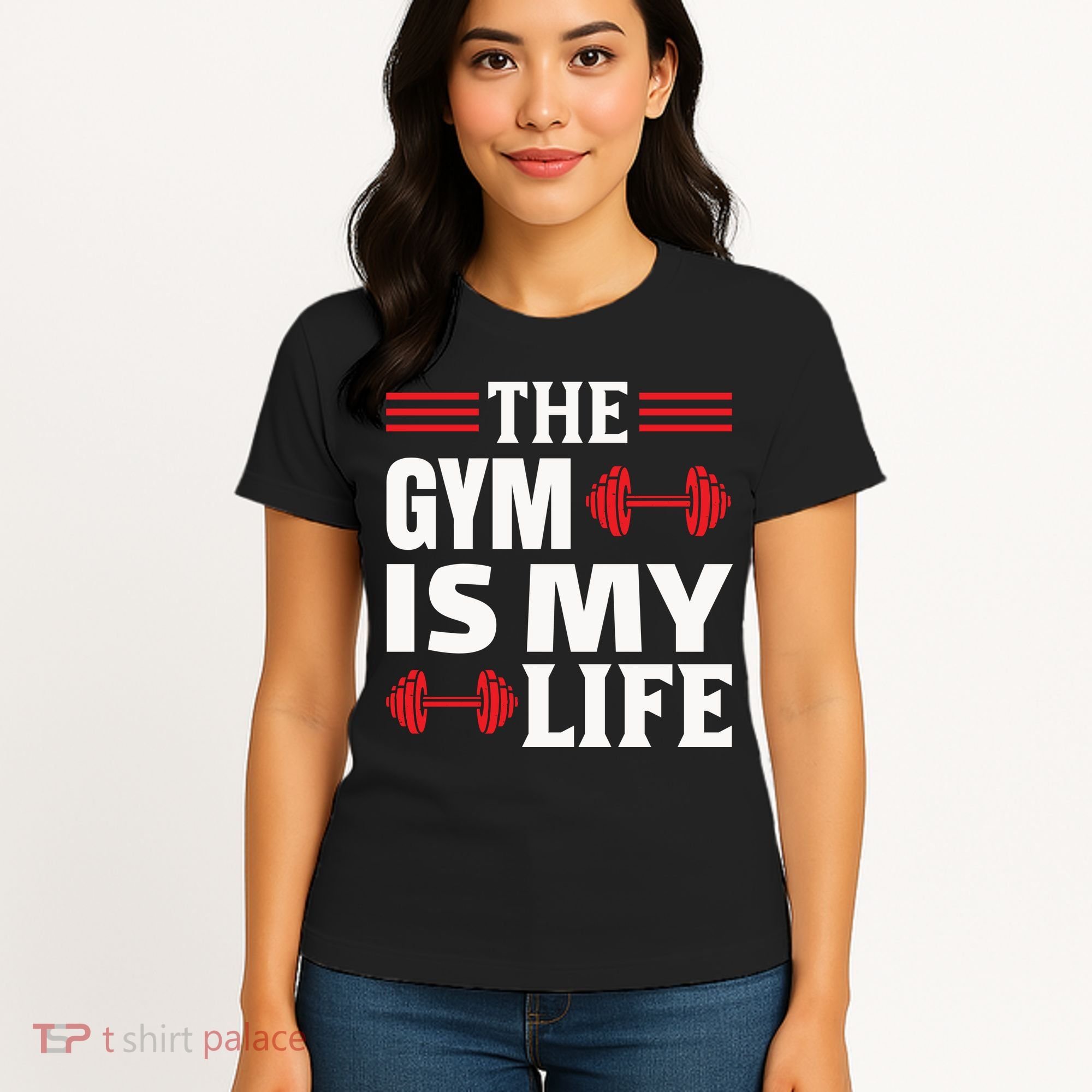 The Gym Is My Life Women's T-Shirt