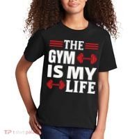 The Gym Is My Life Kids T-Shirt thumb 2