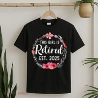 This Girl Is Retired Est 2026 T-Shirt thumb 2