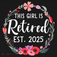 This Girl Is Retired Est 2026 Women's Hoodie thumb 2