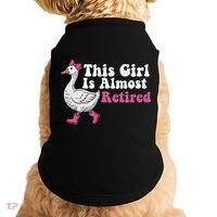This Girl Is Almost Retired Retiring Soon Retirement Retro Doggie Tank thumb 0