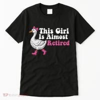 This Girl Is Almost Retired Retiring Soon Retirement Retro Tall T-Shirt thumb 0