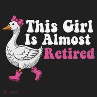 This Girl Is Almost Retired Retiring Soon Retirement Retro Beanie thumb 2