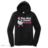 This Girl Is Almost Retired Retiring Soon Retirement Retro Women's Hoodie thumb 0