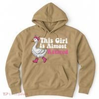 This Girl Is Almost Retired Retiring Soon Retirement Retro Hoodie thumb 0