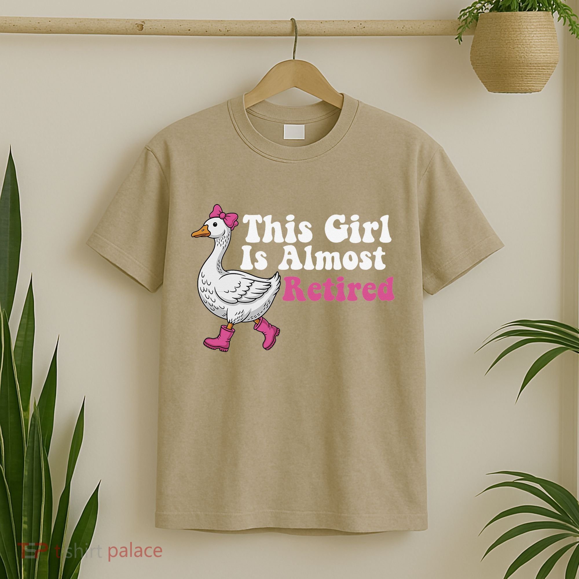 This Girl Is Almost Retired Retiring Soon Retirement Retro T-Shirt