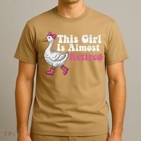This Girl Is Almost Retired Retiring Soon Retirement Retro T-Shirt thumb 3