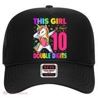 This Girl Is Now 10 Double Digits Shirt 10th birthday Gift Hat thumb 0