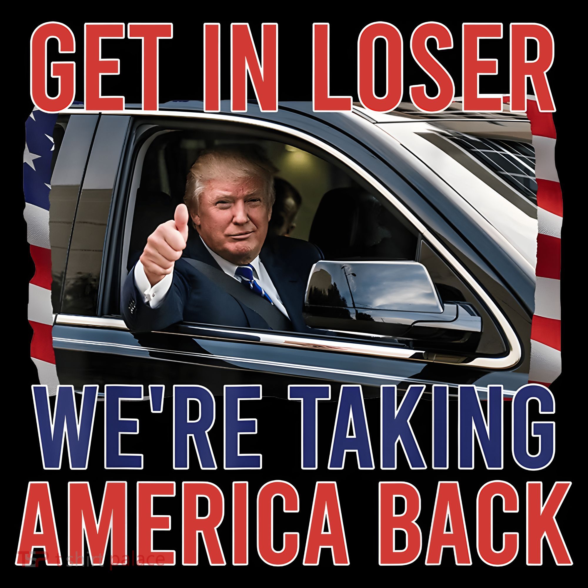 Trump Get In Loser Were Taking America Back Republican Coffee Mug