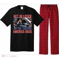 Trump Get In Loser Were Taking America Back Republican Pajama Set thumb 0