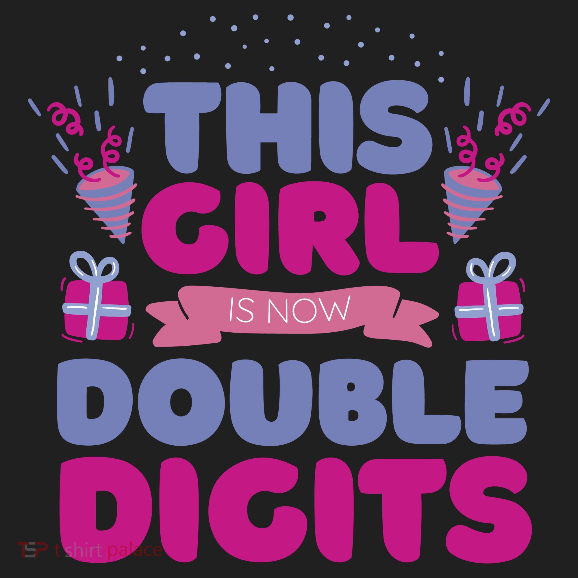 This Girl Is Now Double Digits 10th Birthday Gift Women's Sweatshirt