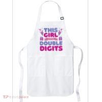 This Girl Is Now Double Digits 10th Birthday Gift Apron thumb 0