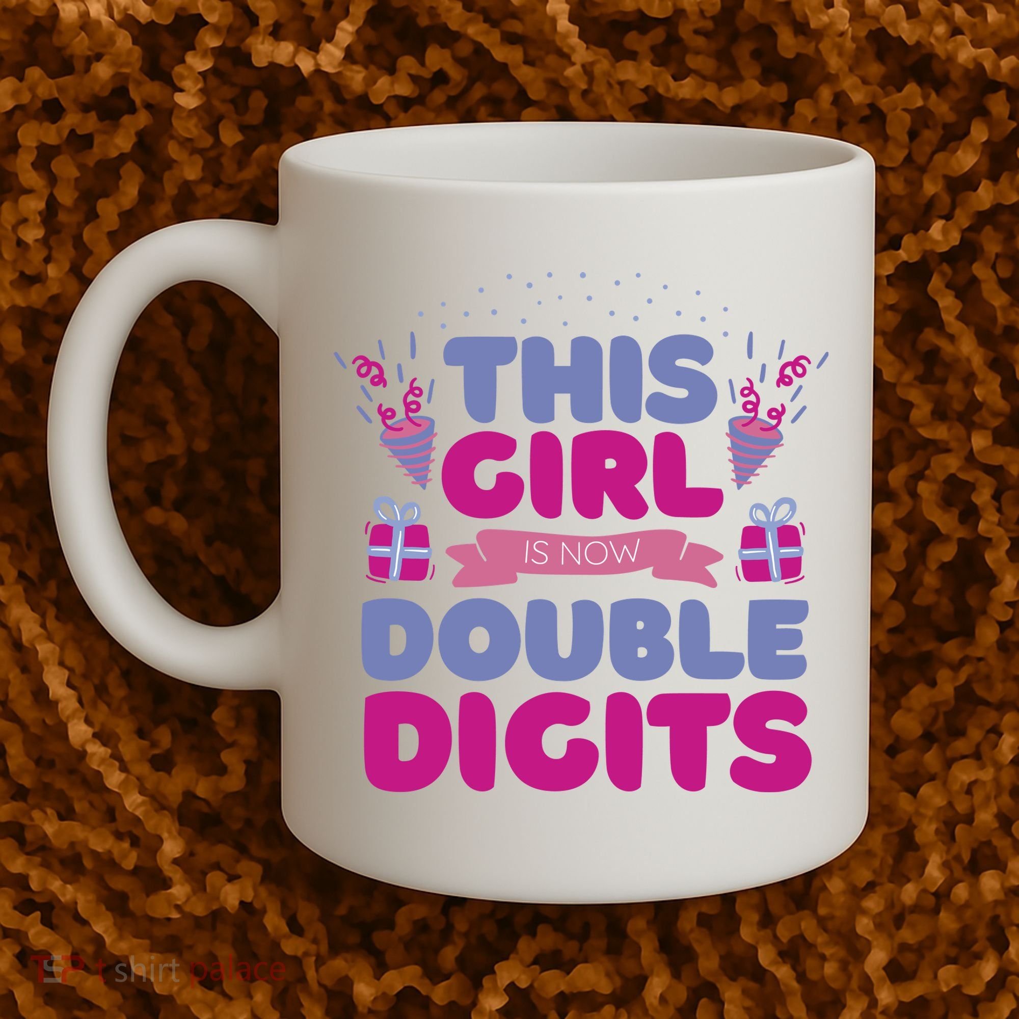 This Girl Is Now Double Digits 10th Birthday Gift Coffee Mug