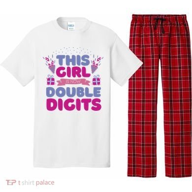 This Girl Is Now Double Digits 10th Birthday Gift Pajama Set