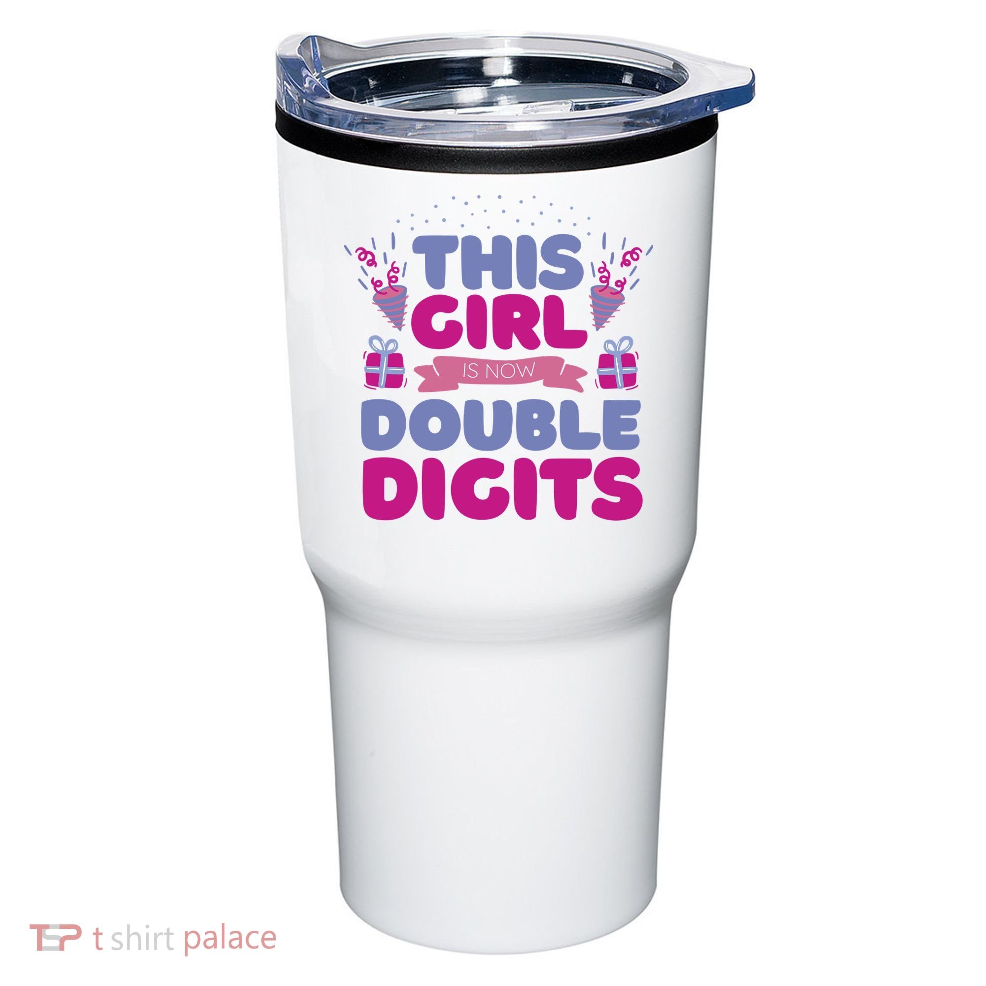 This Girl Is Now Double Digits 10th Birthday Gift Tumbler