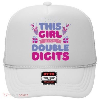 This Girl Is Now Double Digits 10th Birthday Gift Hat