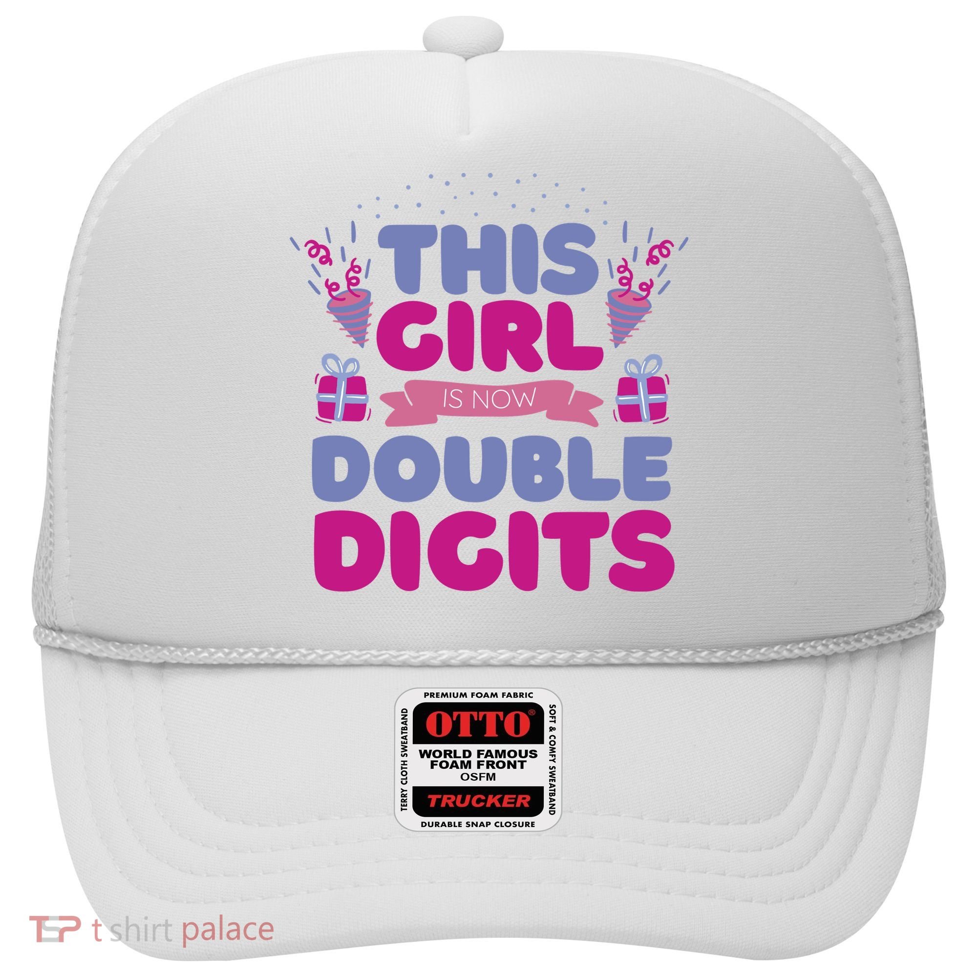 This Girl Is Now Double Digits 10th Birthday Gift Hat