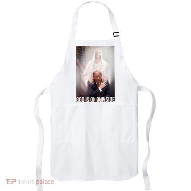 Trump God Is On Our Side Jesus Apron