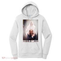 Trump God Is On Our Side Jesus Women's Hoodie thumb 0