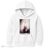 Trump God Is On Our Side Jesus Kids Hoodie thumb 0