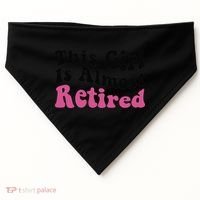 This Girl Is Almost Retired Retiring Soon Retirement Goose USA-Made Doggie Bandana thumb 0
