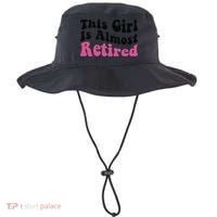 This Girl Is Almost Retired Retiring Soon Retirement Goose Bucket Hat thumb 0