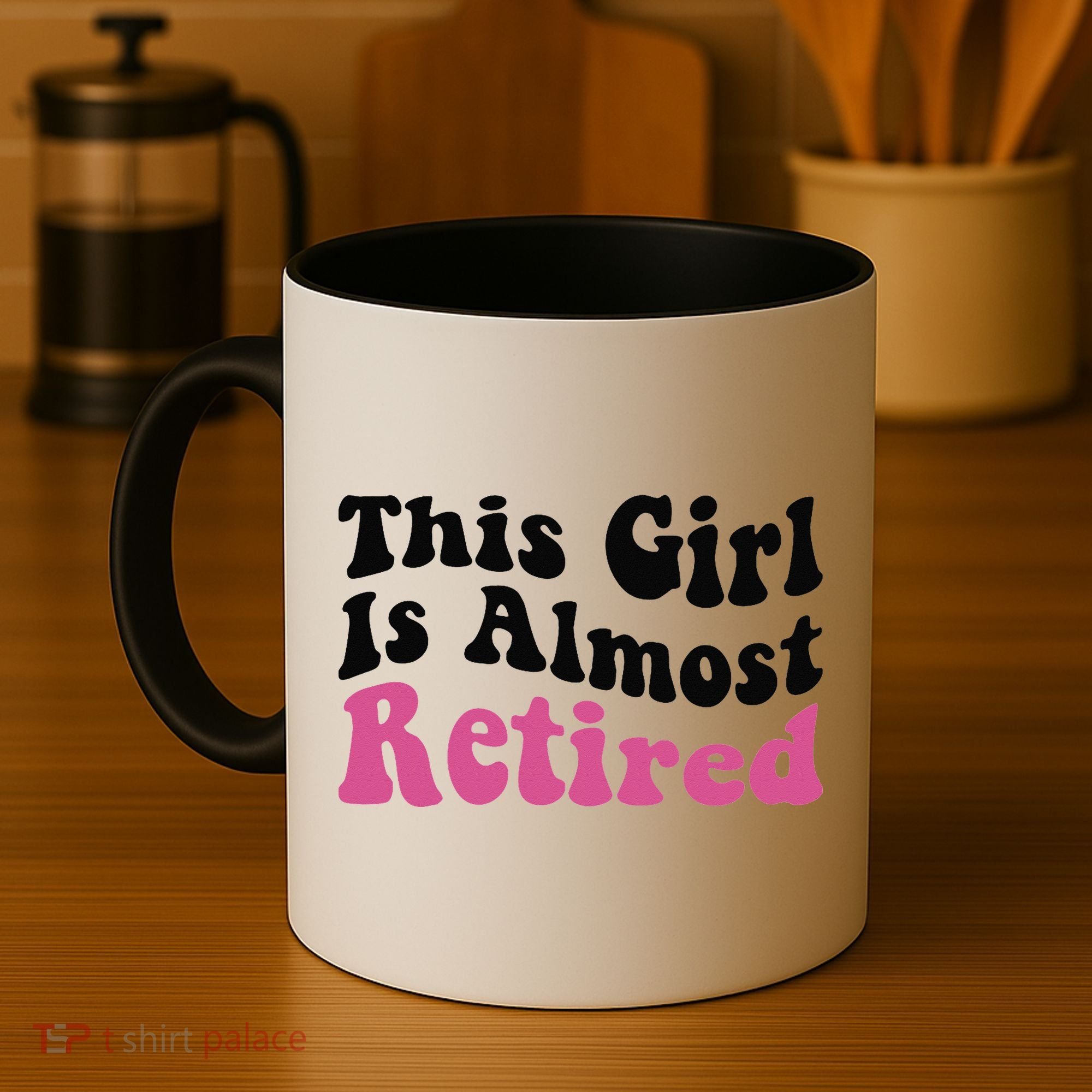 This Girl Is Almost Retired Retiring Soon Retirement Goose Coffee Mug