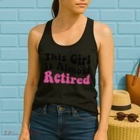 This Girl Is Almost Retired Retiring Soon Retirement Goose Women's Tank Top thumb 2