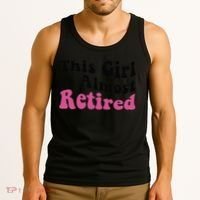 This Girl Is Almost Retired Retiring Soon Retirement Goose Tank Top thumb 3