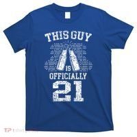 This Guy Is Ly 21 21st Birthday Party Celebrate Gift T-Shirt thumb 0