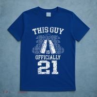 This Guy Is Ly 21 21st Birthday Party Celebrate Gift T-Shirt thumb 5