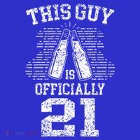 This Guy Is Ly 21 21st Birthday Party Celebrate Gift Visor thumb 3