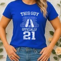 This Guy Is Ly 21 21st Birthday Party Celebrate Gift Women's T-Shirt thumb 2