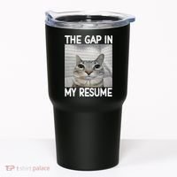 The Gap In My Resume Funny Cat Dank Meme Tumbler thumb 0