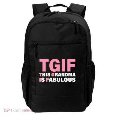 TGIF This Grandma Is Fabulous Backpack
