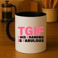 TGIF This Grandma Is Fabulous Coffee Mug thumb 4